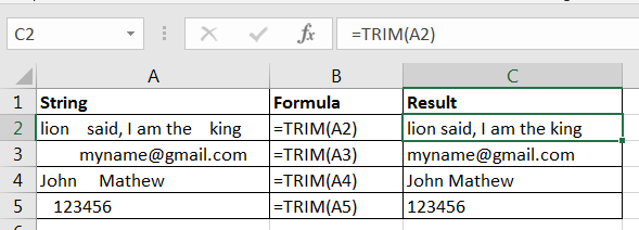 trim function example1 screenshot